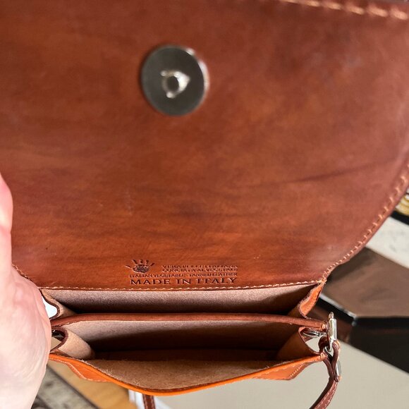 Vera Pelle Brown Crossbody Bag - Picture 12 of 15